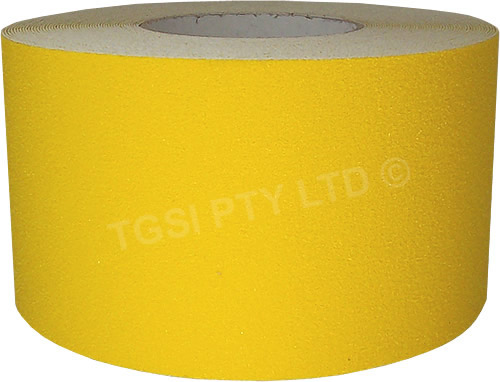 anti-slip tape, yellow 100mm